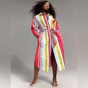 NWT! Old Navy x Christopher John Rogers Maxi Shirt Dress - Large